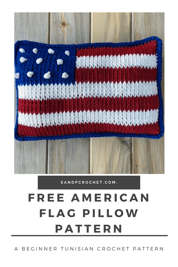Pattern: American Flag Pillow
