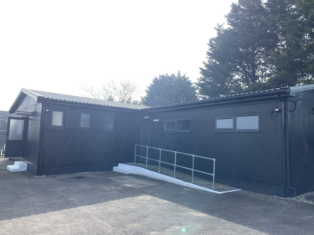 Wickford Air Cadet hut exterior