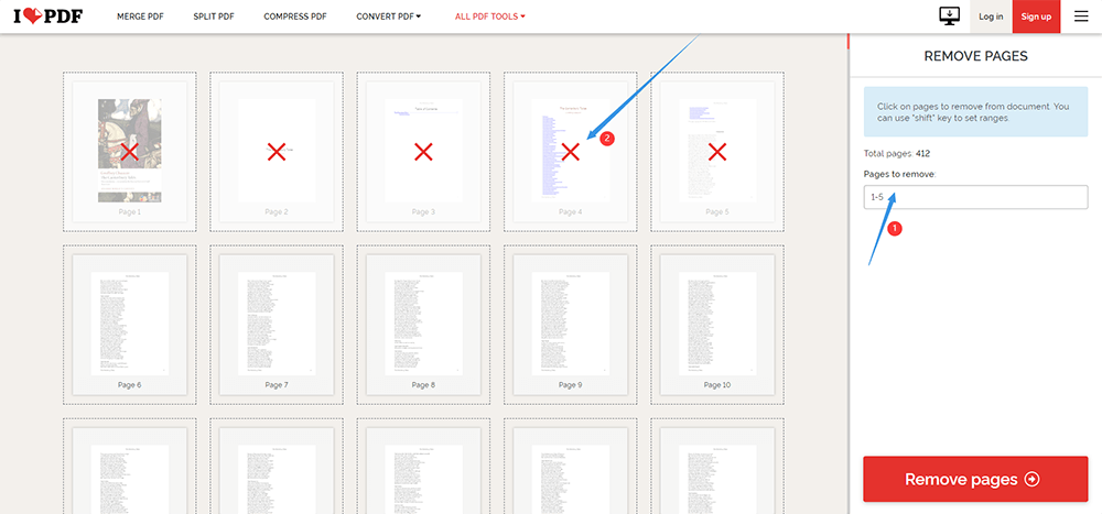 Cómo eliminar Pages PDF de forma eficaz y sencilla de forma gratuita (1)