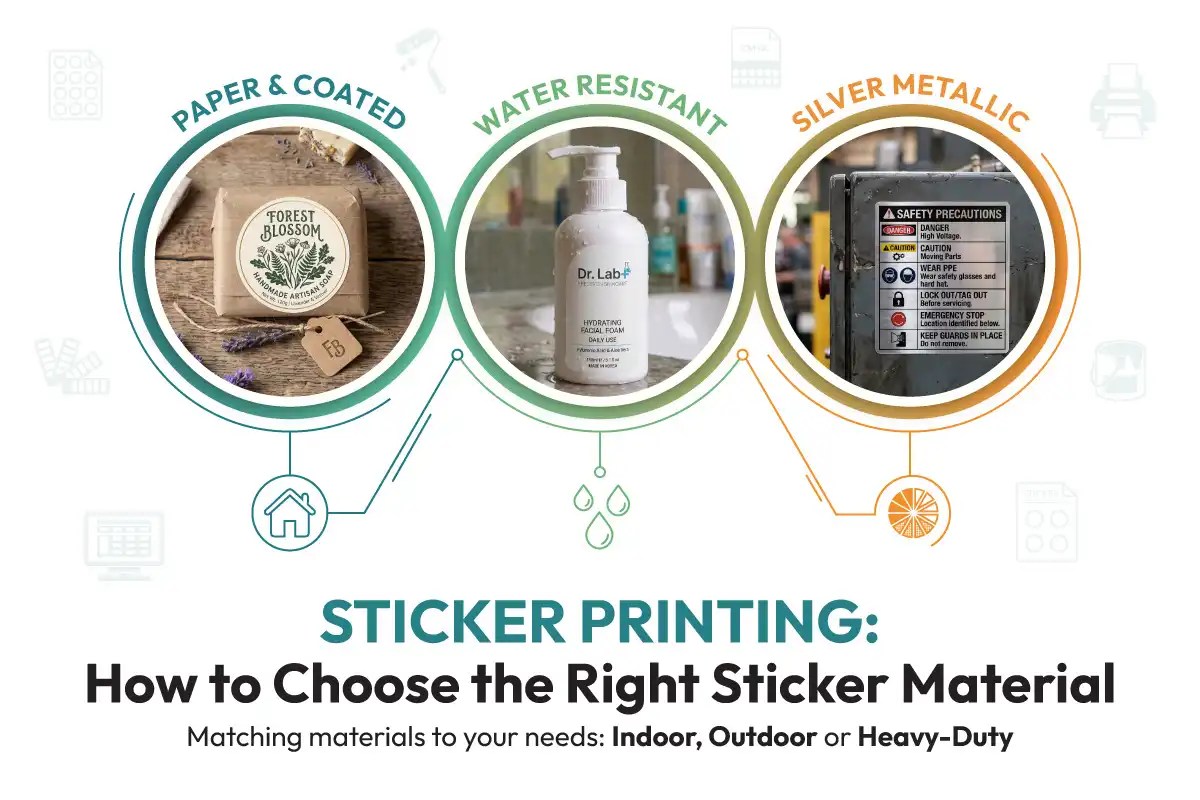 Sticker Printing Singapore: How to Choose the Right Material