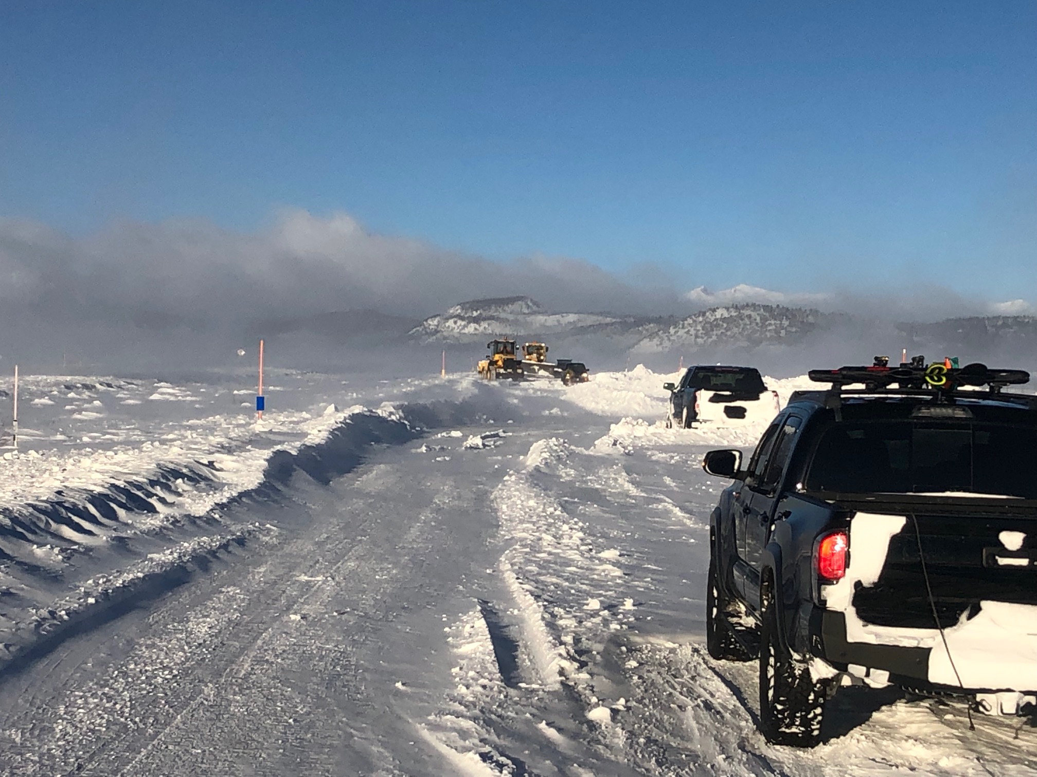 Highway 395 California Closure - kxd58e8