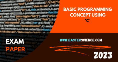Basic Programming Concept Using C