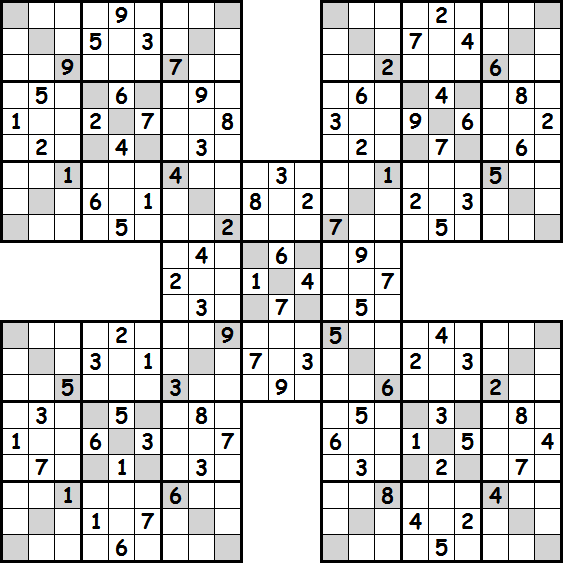 sudoku puzzle types
