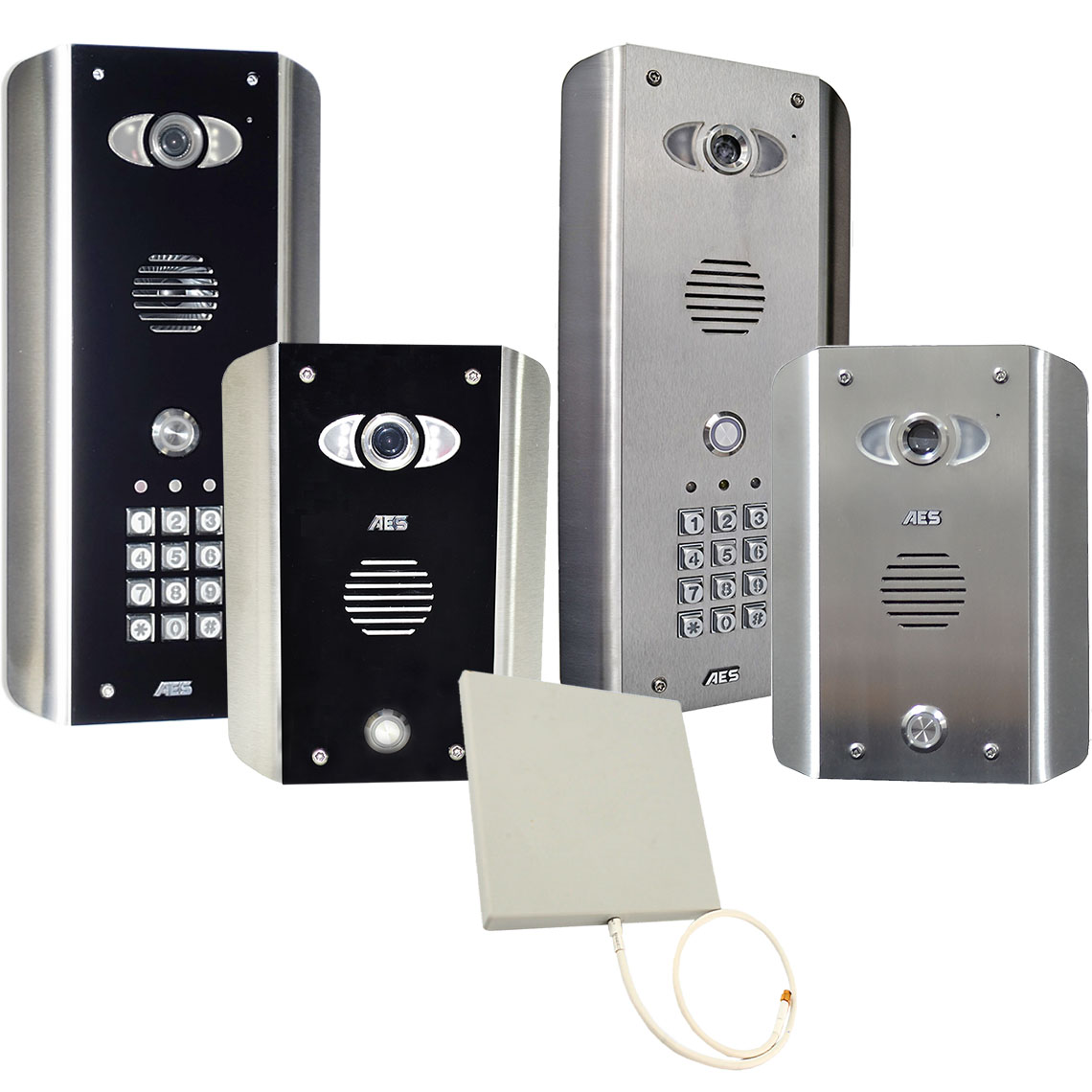 Beli it intercom bluetooth headset e1 terbaik di bhinneka. Aes Praetorian Guard Wi Fi Ip Series Wireless Video Intercom System Easygates Co Uk