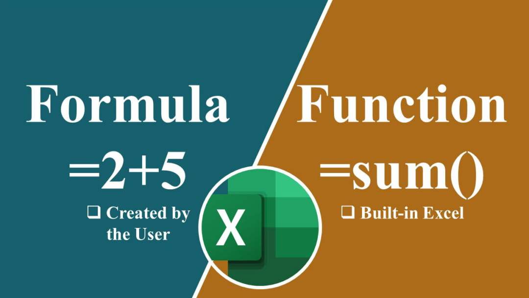 formulas and functions in excel