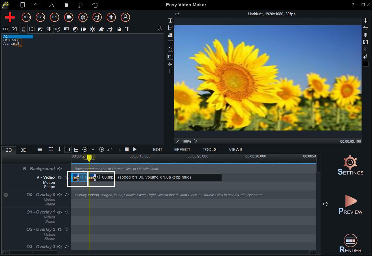 How to speed up a video