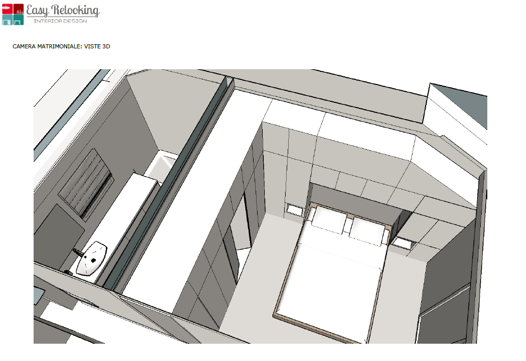 Progetti per camere da letto. Un Secondo Bagno Nascosto In Camera Easyrelooking