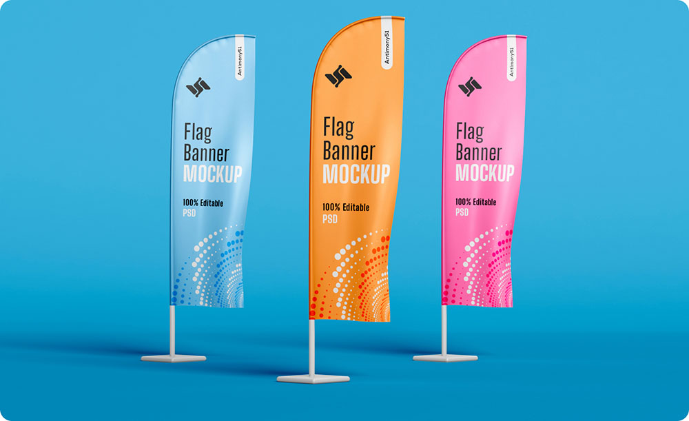 Rising above the rest: how custom feather flags can elevate your brand's presence