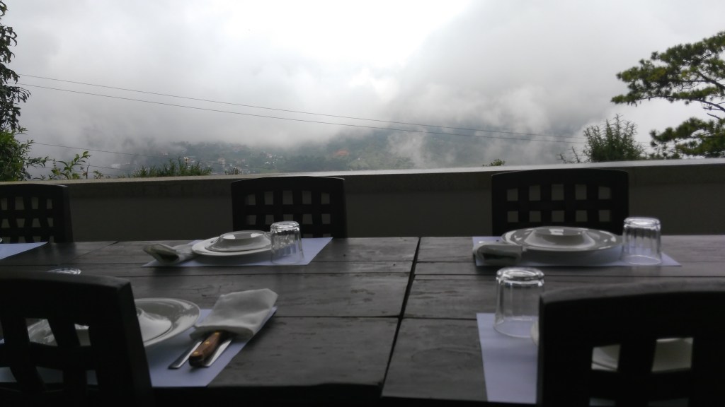 Foggy view at Foggy Mountain Cookhouse