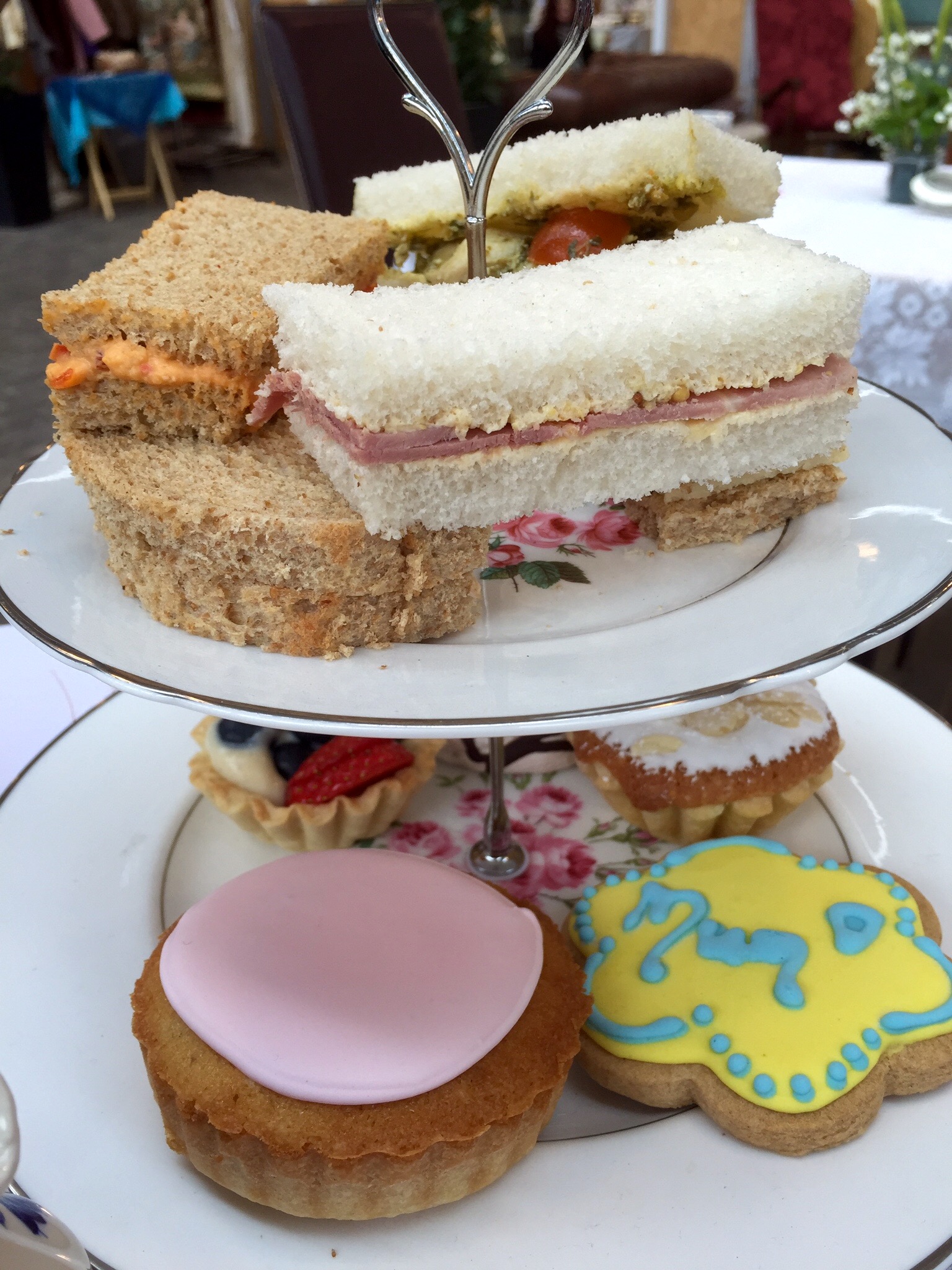 Afternoon tea at Fargo Village, Coventry