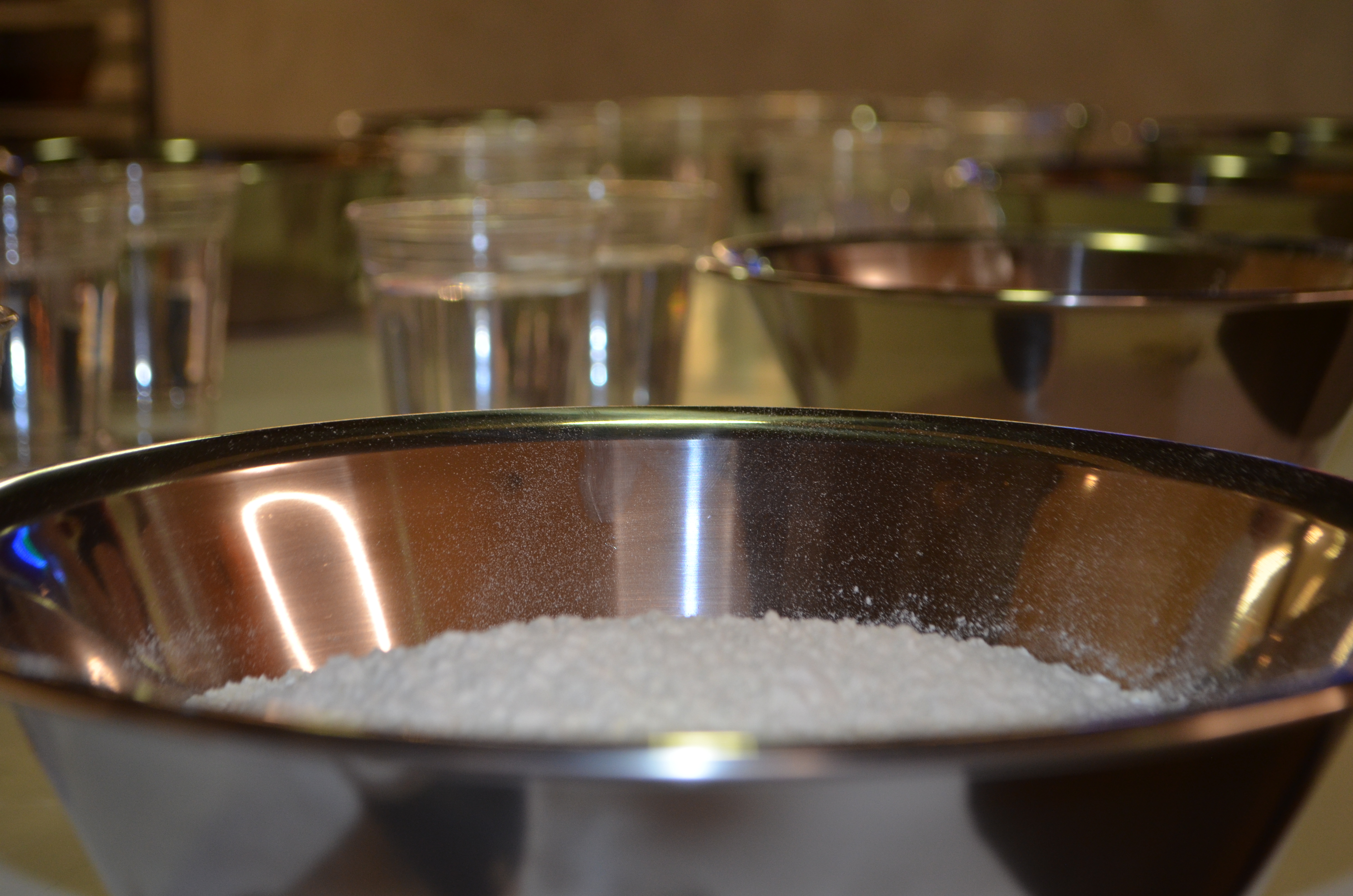 Ingredients for breadmaking with Paul