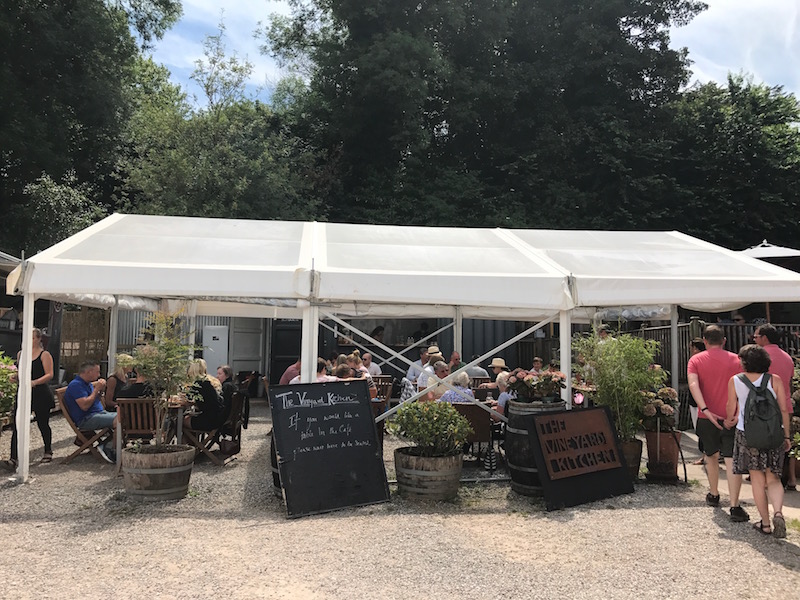 Vineyard Kitchen, Sharpham Estate, Devon