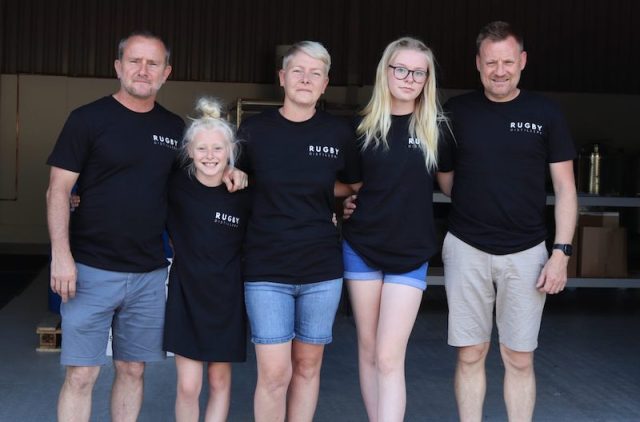 Rugby Distillery team