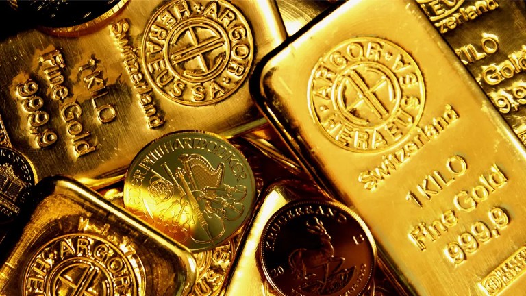 Bricks of gold