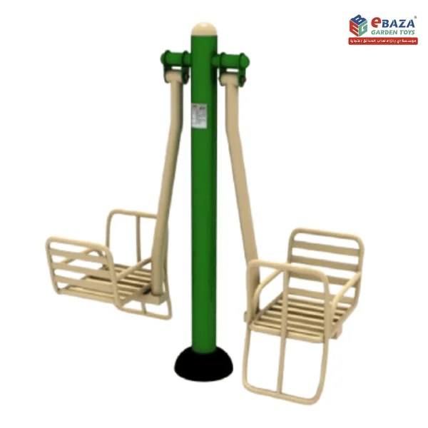 Double Seated Swing Trainer | Outdoor Fitness Gear | Ebaza