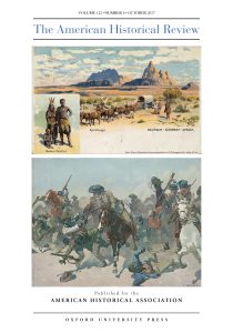 Two images on the cover of AHR