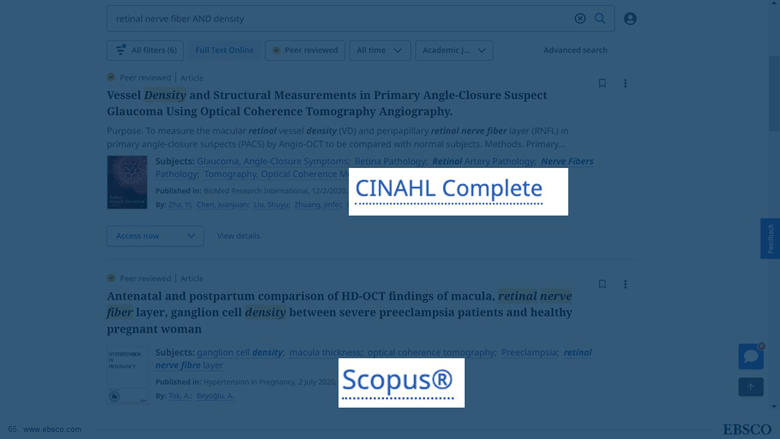 Intuitive user experience for research