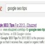 Google SEO Basics - Ebuzznet
