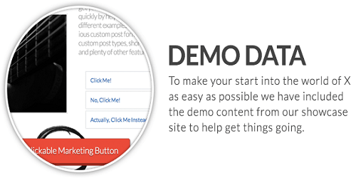 Ready to use for any purpose website. WordPress X Theme Review - Ebuzznet