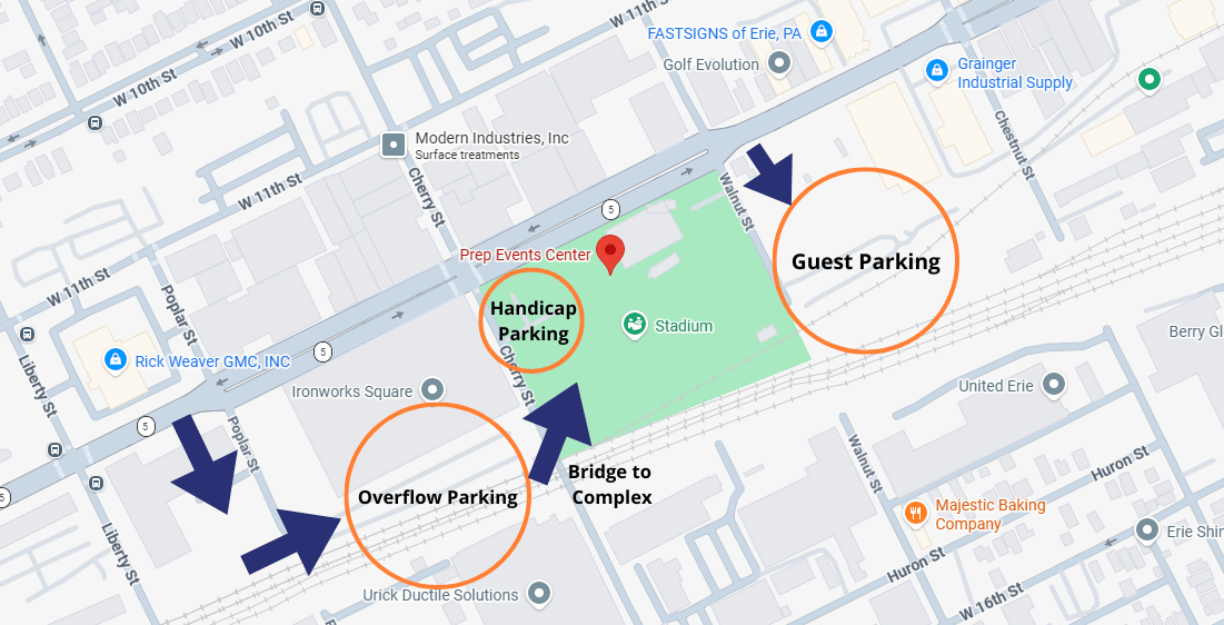 Graduation 2026 Graduation Parking Map 