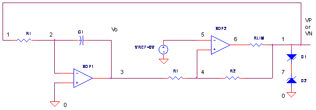 Op Amp Triangle Wave Generator