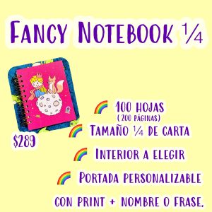 Preorden Fancy Notebook 1/4 preLirol-FN.25