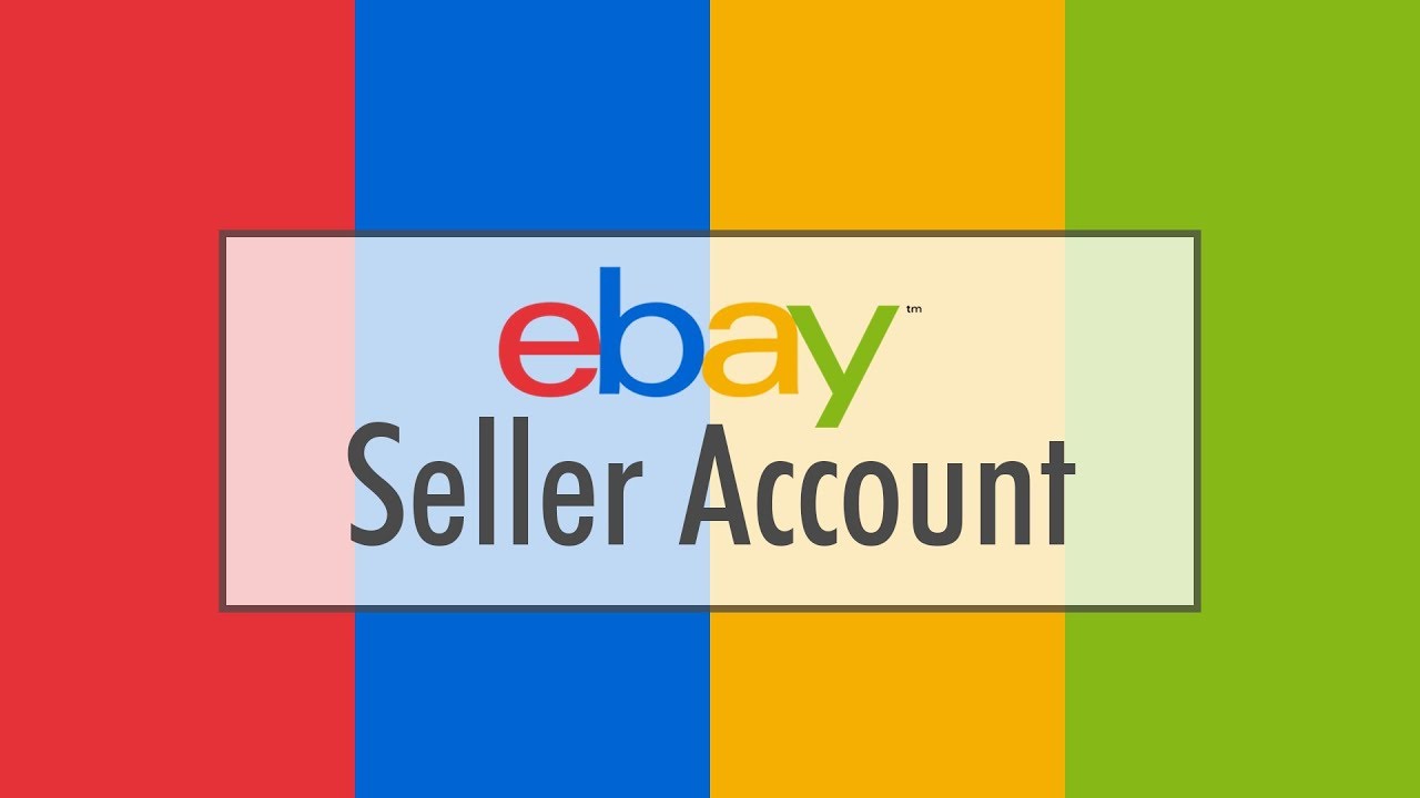 You will have to pay seller fees associated with the listing and selling of your products. How To Create A Seller Account On Ebay Ebay Seller Account Registration