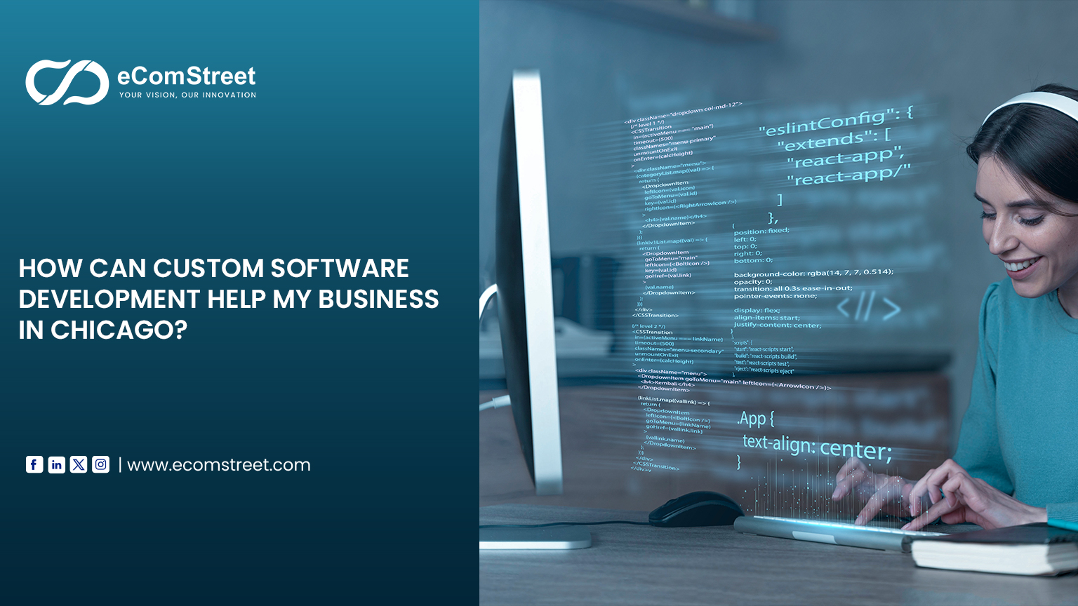 custom software development help businesses in Chicago