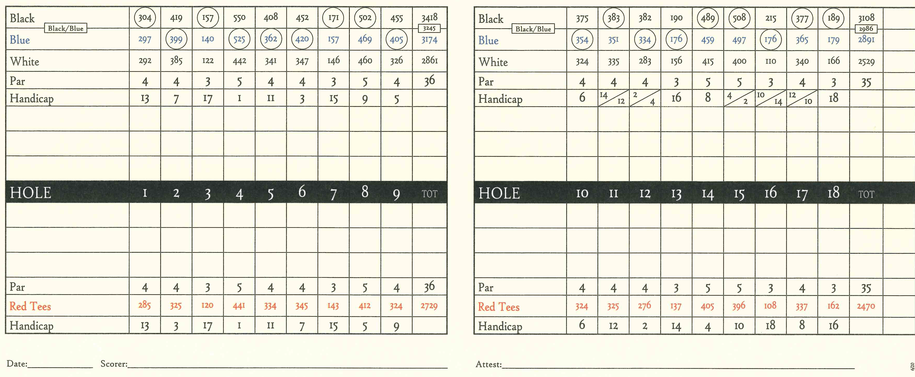 Home · about us · amenities · golf · membership · contact & directions · raritan valley country club. Edgewood Country Club Scorecard