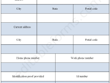 Identity Verification Form Editable Pdf Forms
