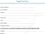 Sample Tax Fillable Pdf Form Editable Pdf Forms