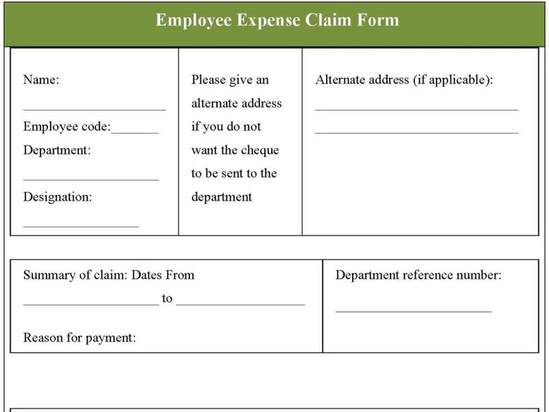 Employee Expense Form Editable Pdf Forms - Perfect Gradient Texture - 4K