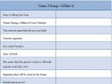 Name Change Affidavit Fillable Pdf Form Editable Pdf Forms