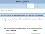 Medical Application Form Editable Pdf Forms