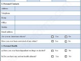 Police Application Form Editable Pdf Forms