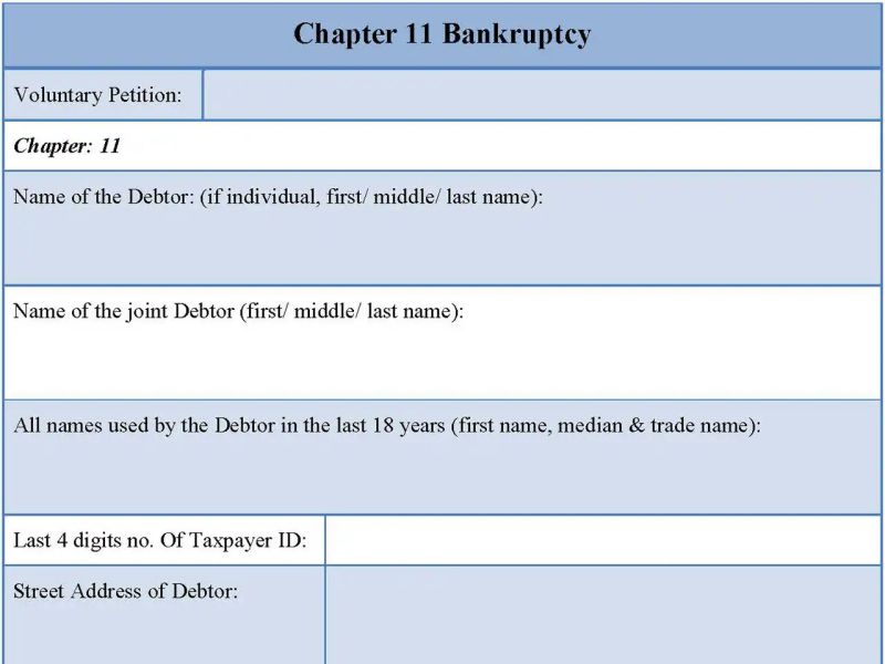 Chapter 7 Bankruptcy Form Editable Pdf Forms - Best Space Patterns in Ultra HD
