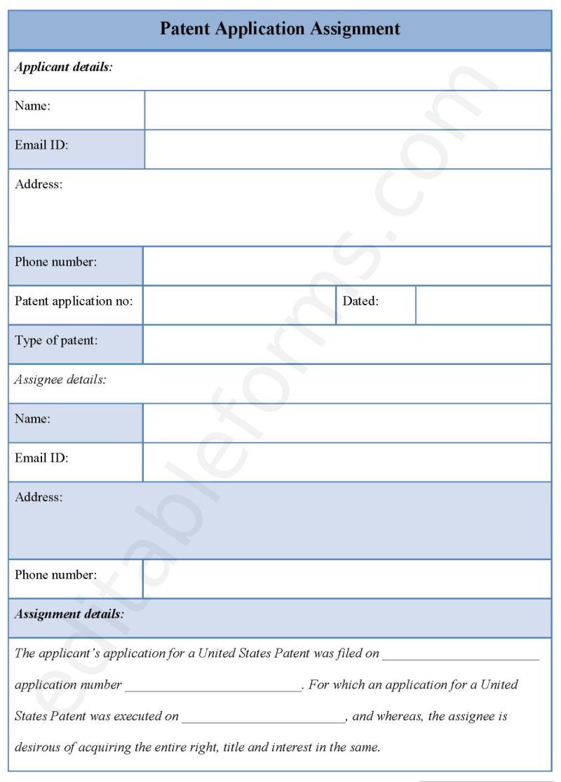 Patent Forms Pdf - Minimal Picture Collection - Mobile Quality