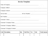 Invoice Template Form Editable Pdf Forms