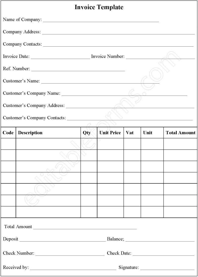 Invoice Template Form Editable Pdf Forms - Incredible Mobile Mountain Illustrations | Free Download