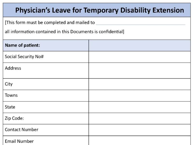 Disability Benefits Form Editable Pdf Forms - Best Space Designs in Desktop