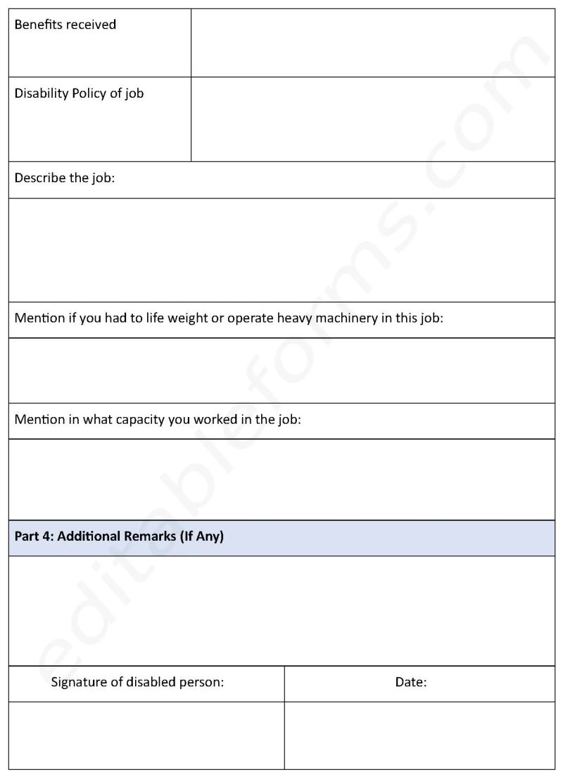 Disability Report Form Editable Pdf Forms - Stunning 4K Geometric Illustrations | Free Download