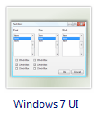 Windows 7 ui design software