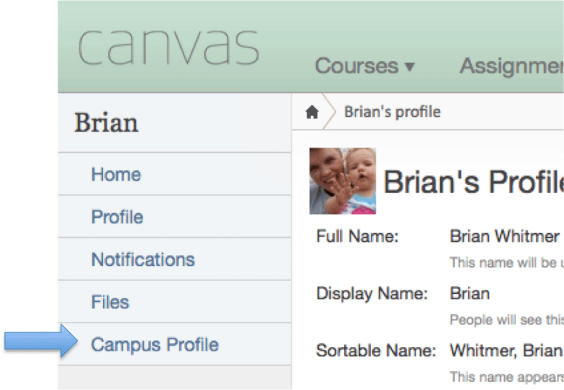 Edu App Center Extensions Canvas Navigation - Premium City Pattern Gallery - Mobile