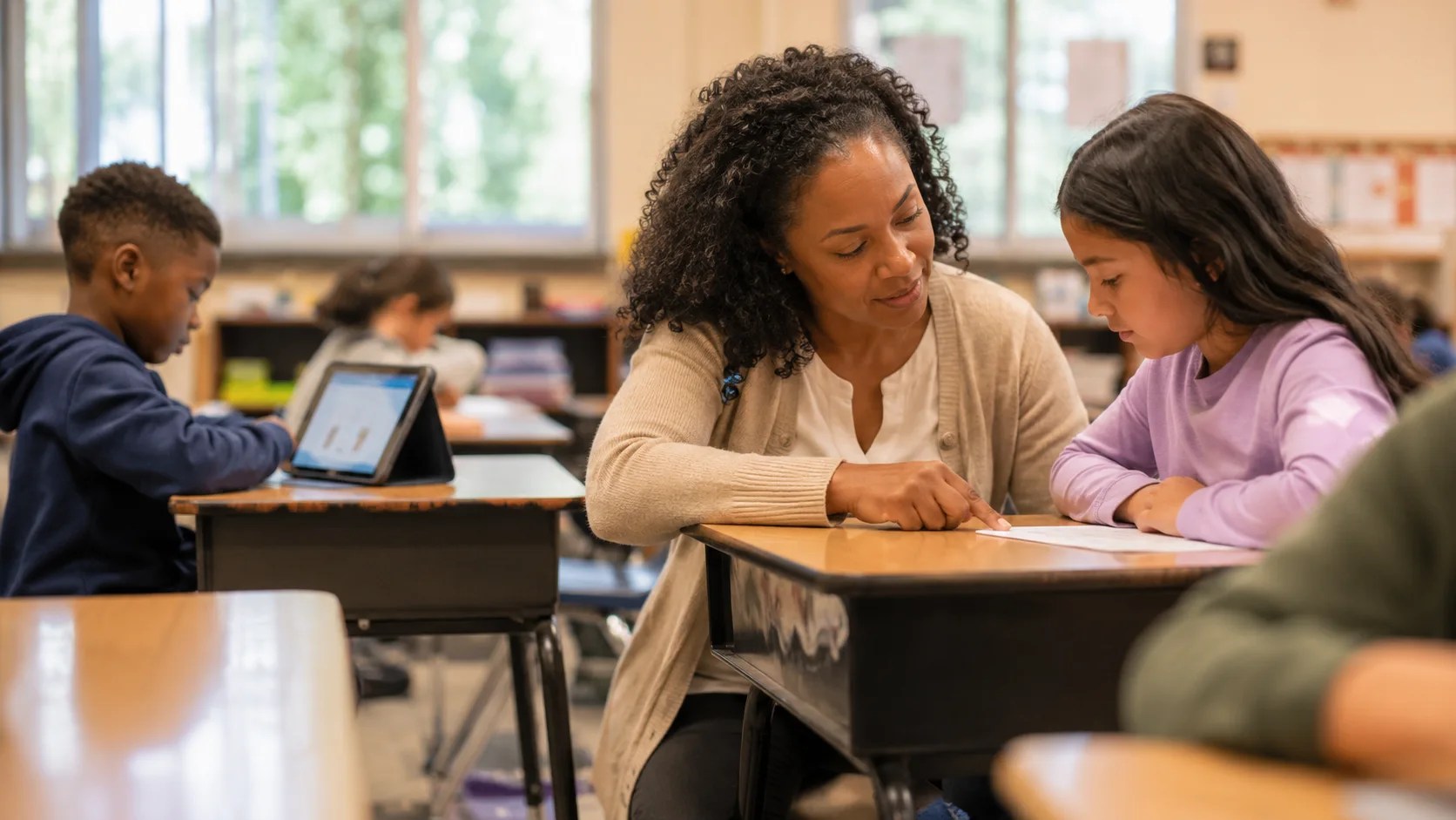 How AI Is Changing K 12 Classrooms Without Replacing Teachers