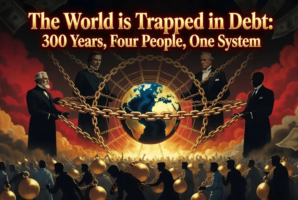 The World is Trapped in Debt 300 Years Four People One System
