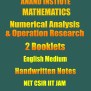 Numerical Analysis And Operation Research Class Notes Pi AIM NET