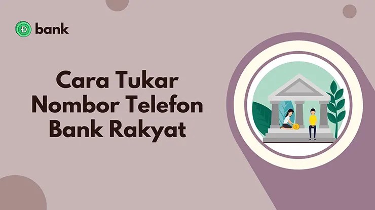 Cara Tukar Nombor Telefon Bank Rakyat