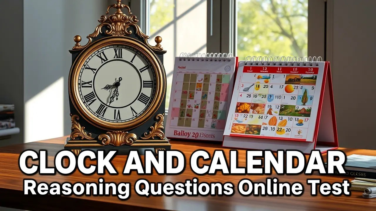 Clock and Calender Reasoning Questions