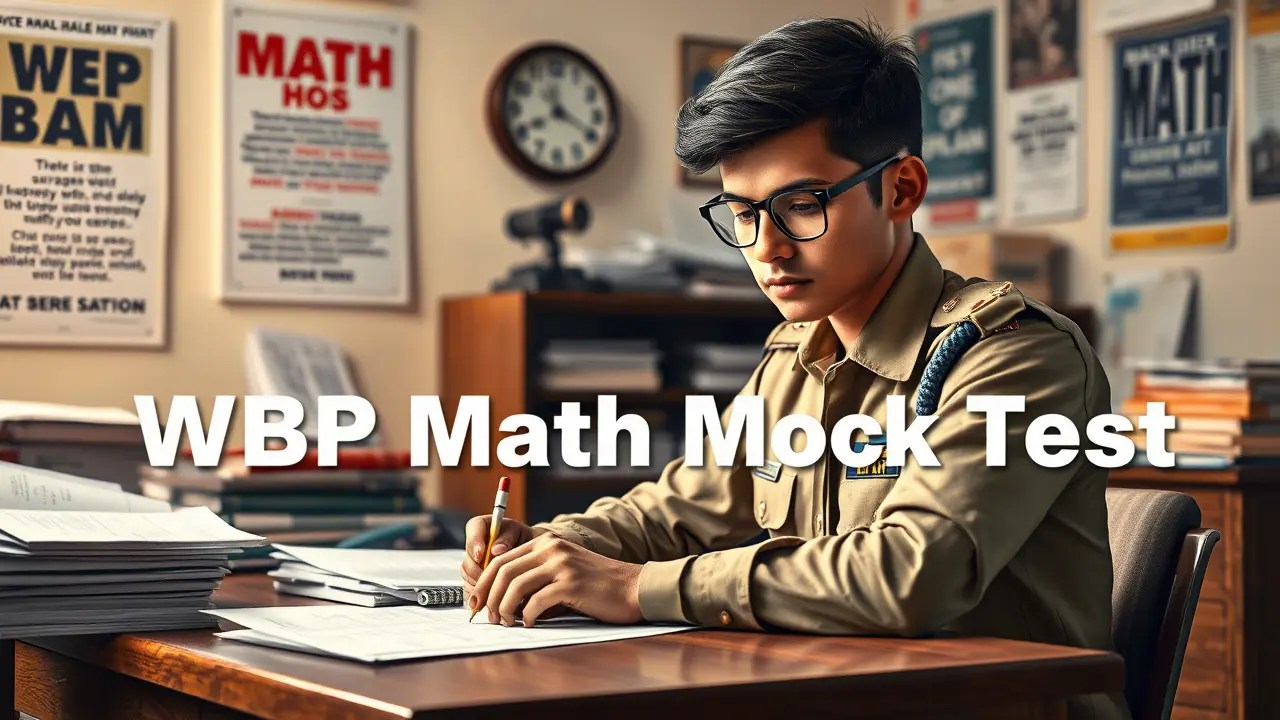 WBP Math Mock Test in Bengali