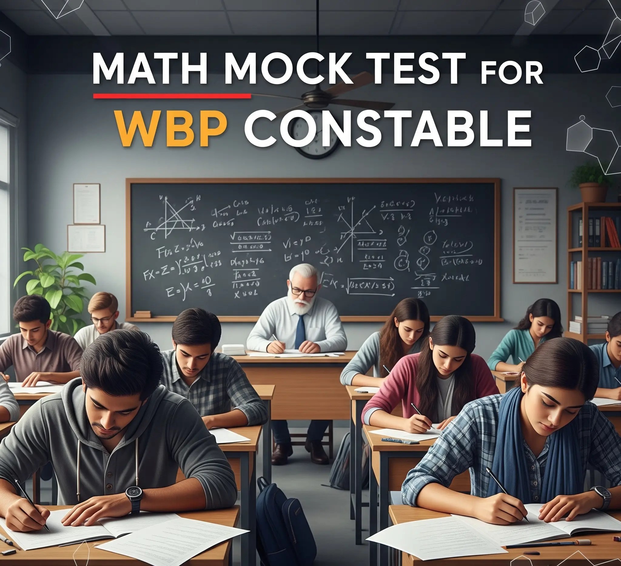 Math Mock Test for WBP Constable